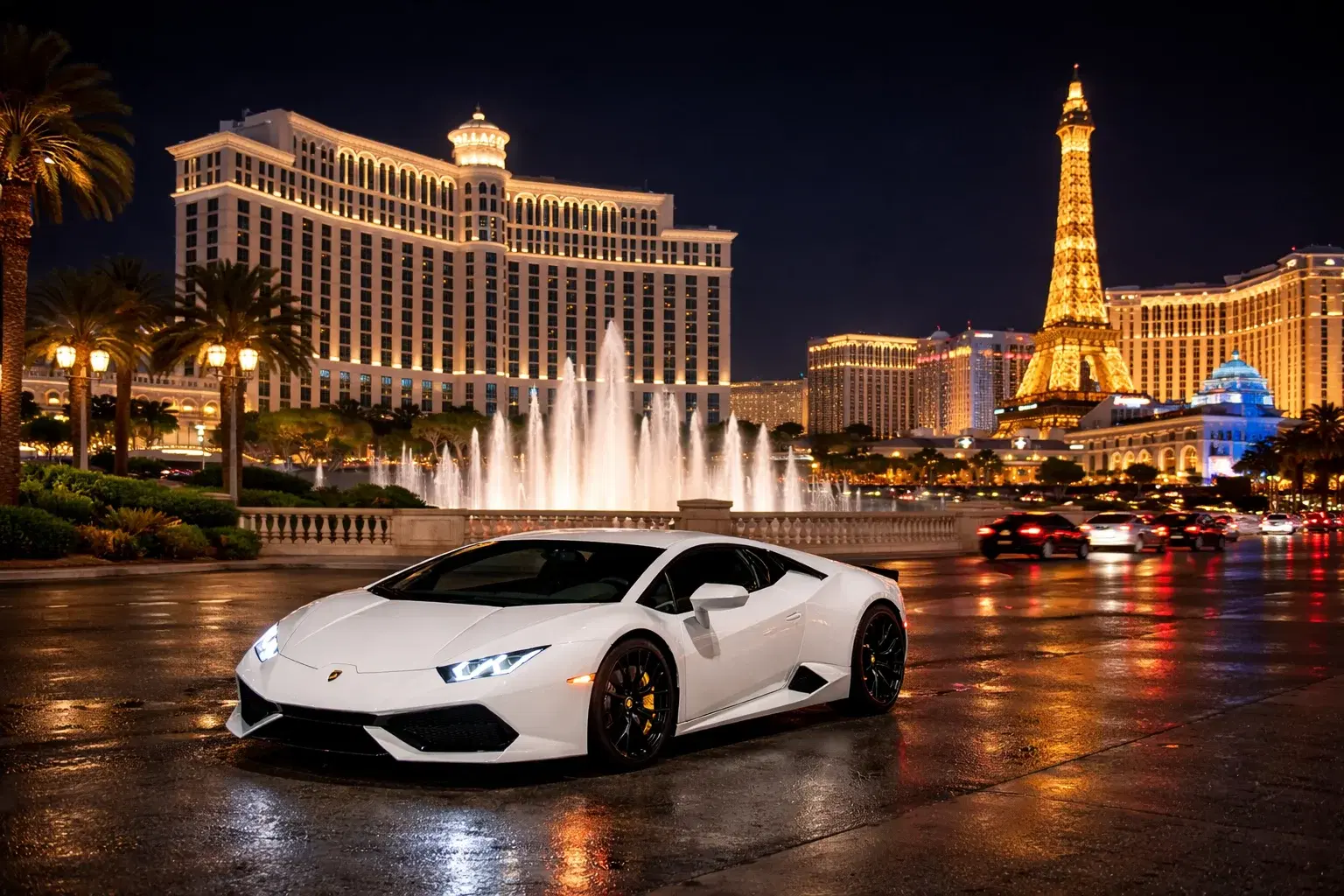 Lamborghini Huracan in Bianco Icarus (White)